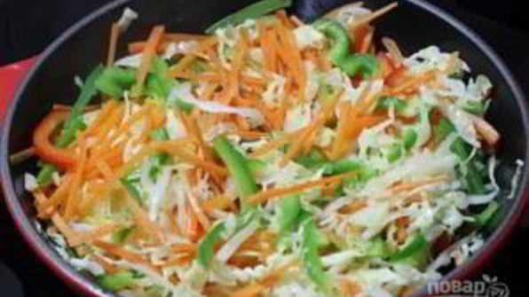 жареная капуста