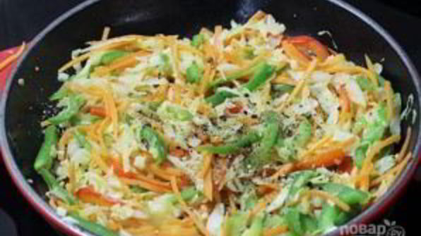 жареная капуста