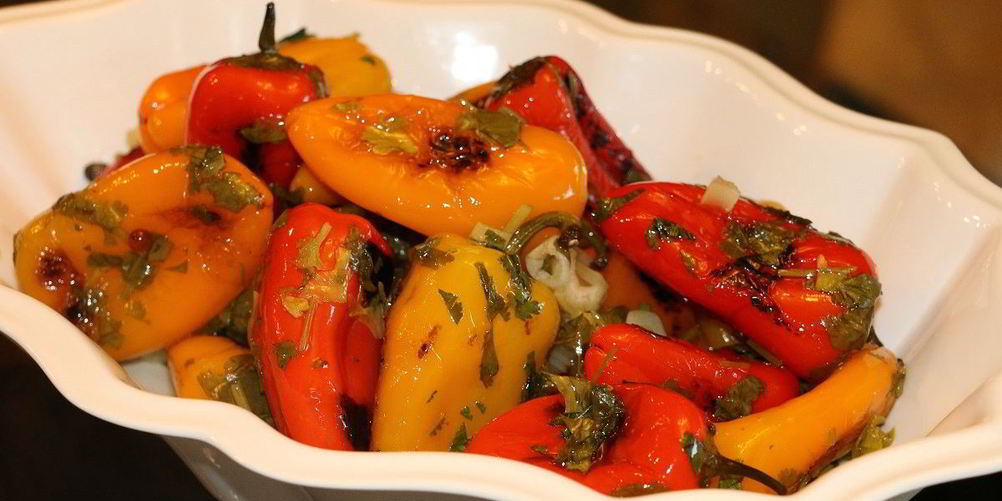 Рецепт жареных болгарских перцев