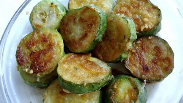 жареные огурцы