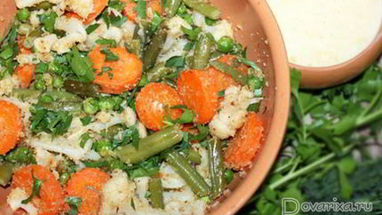 Овощной гарнир к мясу