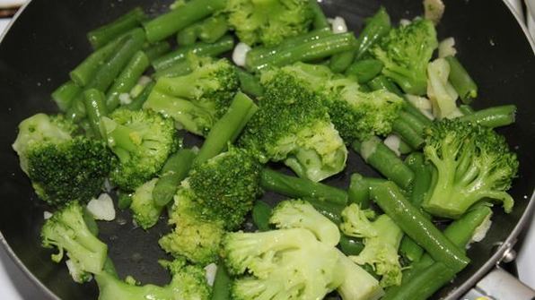 овощной гарнир с имбирем