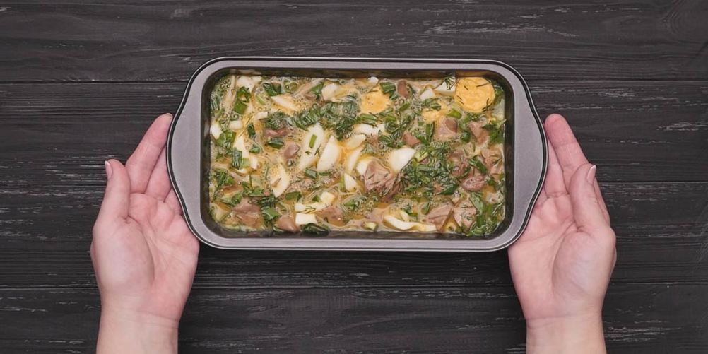 Рецепт дроба с куриной печенью