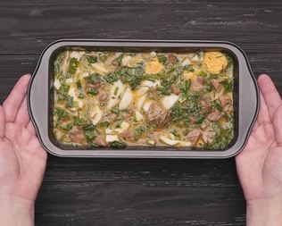 Дроб с куриной печенью