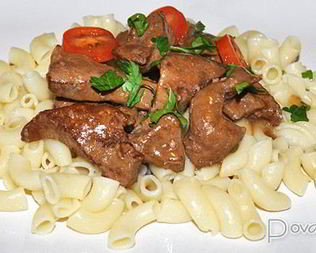 Говяжья печень стир-фрай