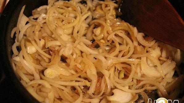 говяжья печень в соусе порто