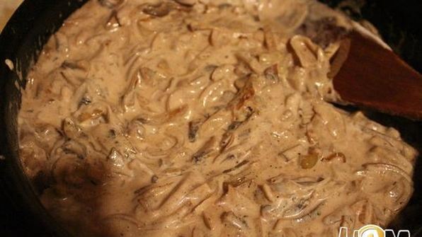 говяжья печень в соусе порто