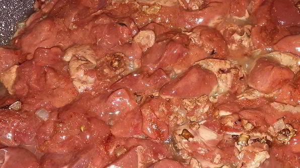 куриная печень быстрое угощение