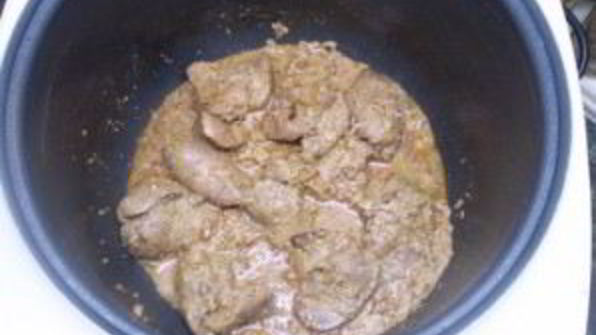 куриная печень в сметане в мультиварке