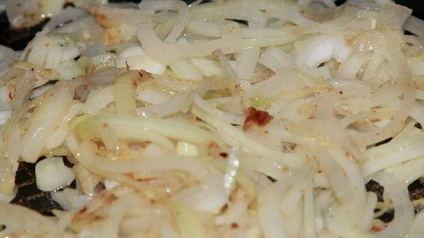 куриная печень, запеченная с овощами