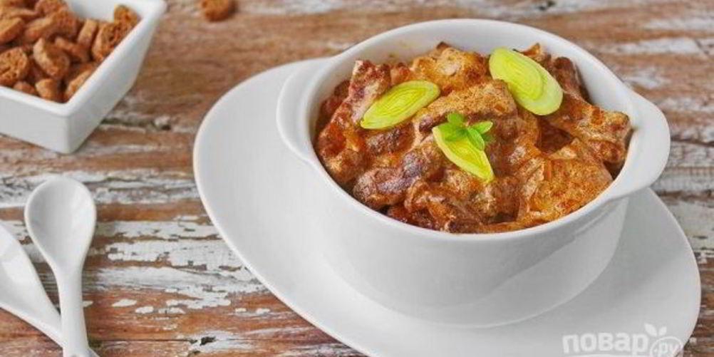 Рецепт печени говядины