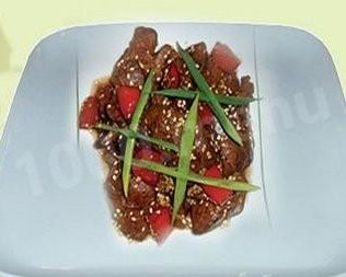 Печень куриная по-японски