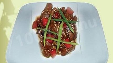 Печень куриная по-японски