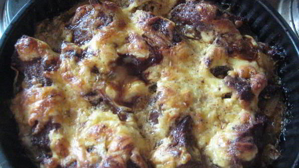 печень на капустной подушке