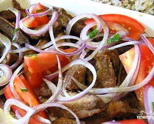 Печень по-албански