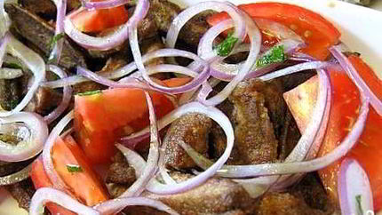 Печень по-албански