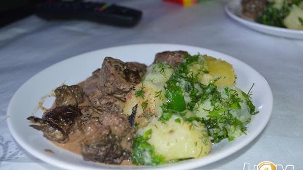 печень по-строгановски