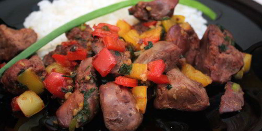 Рецепт печени по-японски