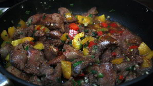 печень по-японски