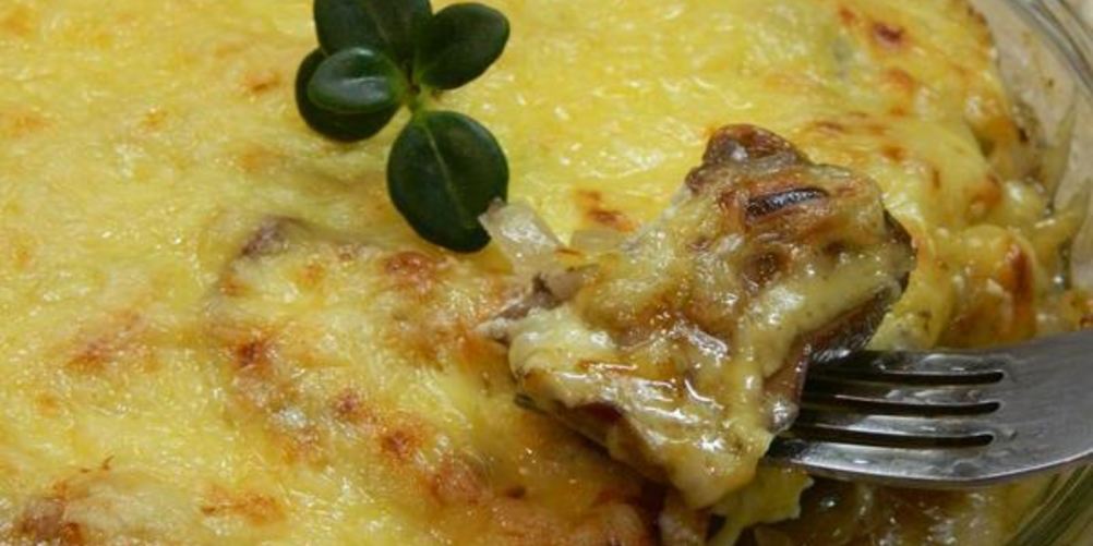Рецепт печени под сыром
