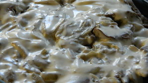 печень под сыром