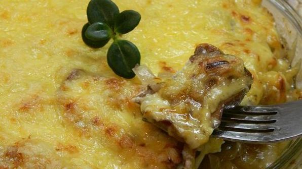 печень под сыром