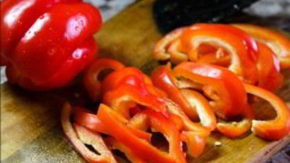 печень с болгарским перцем