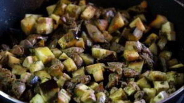 печень с болгарским перцем