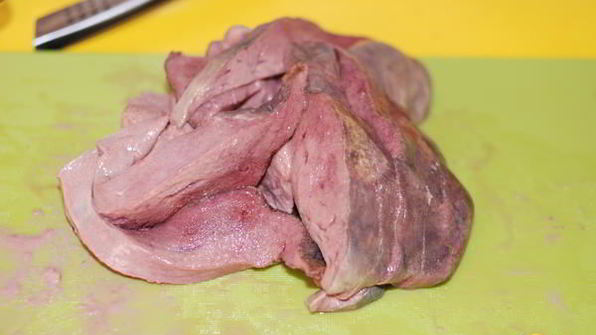 печень в пряной медовой глазури