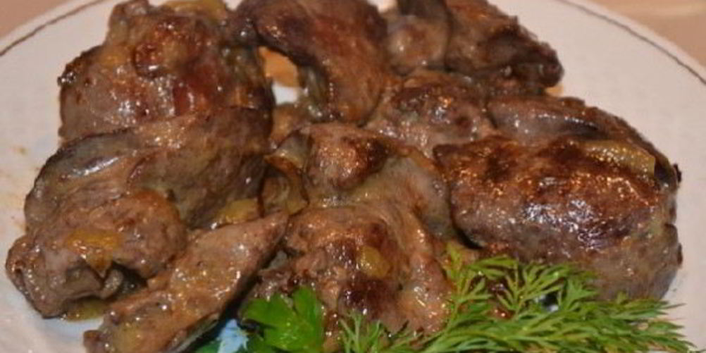 Рецепт жареной куриной печени