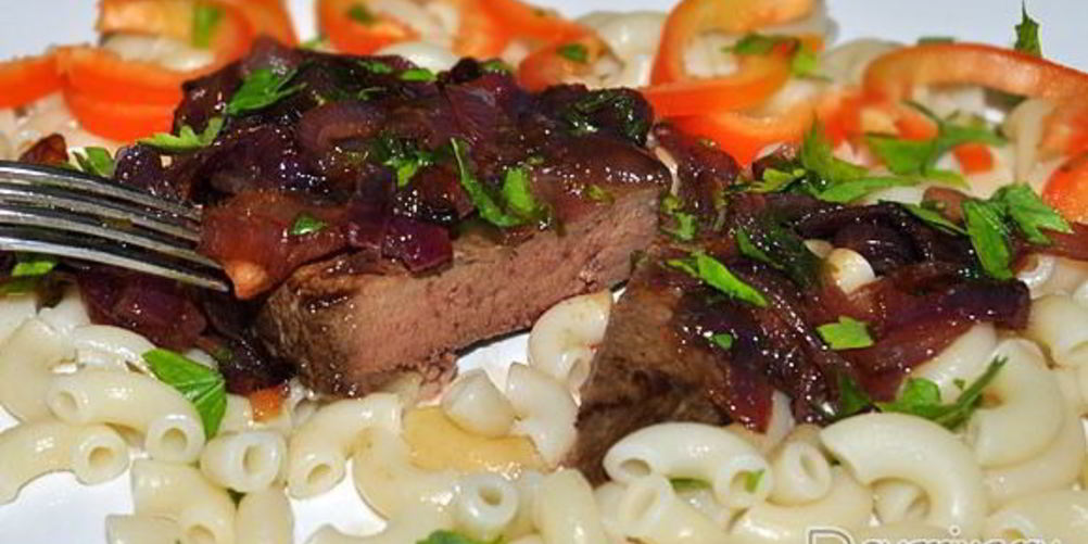 Рецепт жареной печени по-венециански