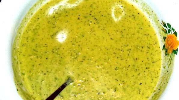 ароматное зеленое пельменное тесто