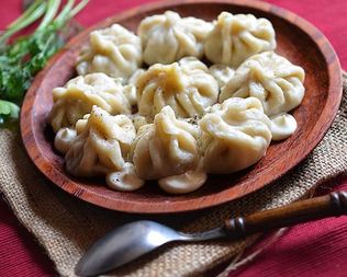 Хинкали с мясом