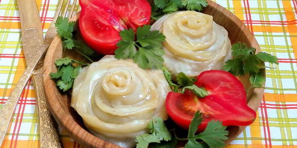 Рецепт ленивых пельменей розочки