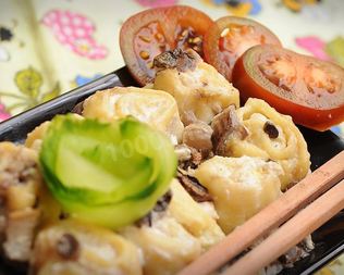 Ленивые пельмени в духовке