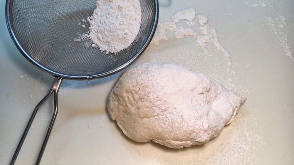 пельмени с рыбой и белыми грибами