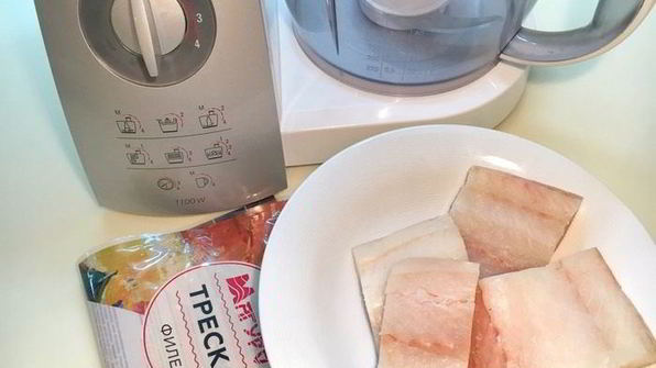 пельмени с рыбой и белыми грибами