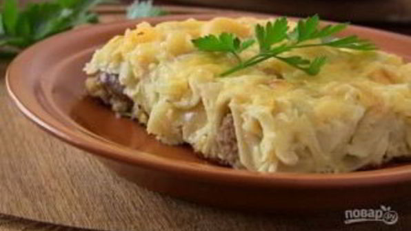 пельмени в духовке с сыром