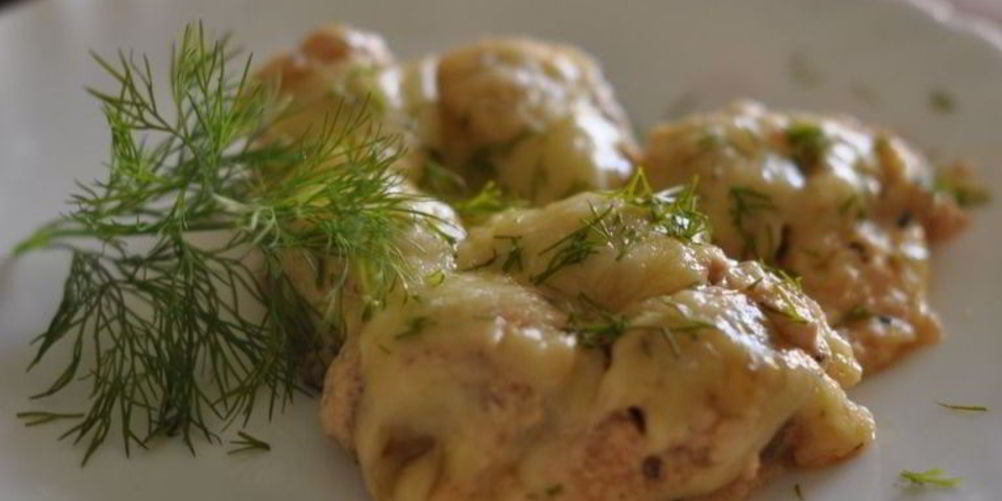 Рецепт пельменей в сметане