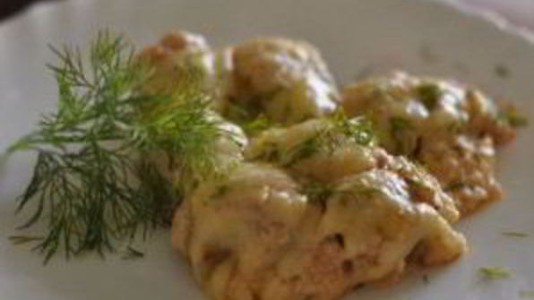 пельмени в сметане