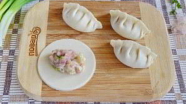 японские жареные пельмешки гедза