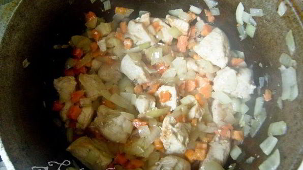 ивитма палов — плов с нутом