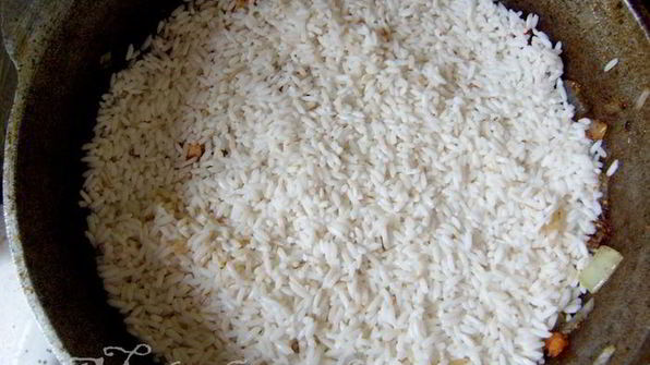 ивитма палов — плов с нутом