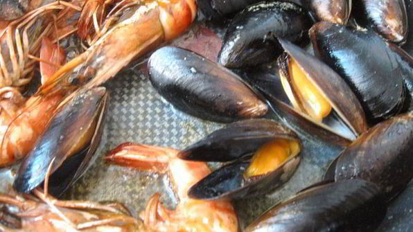 паэлья с морепродуктами