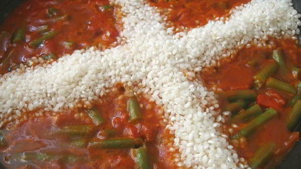 паэлья с морепродуктами