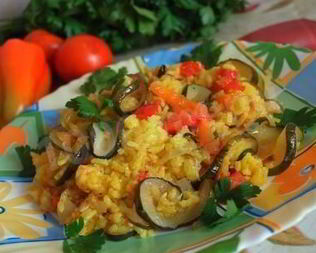 Паэлья с овощами