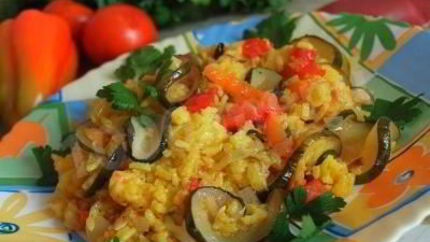 Паэлья с овощами