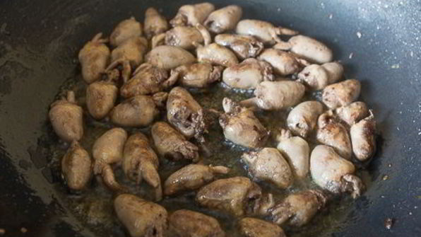 пилав из перловки с куриными сердечками