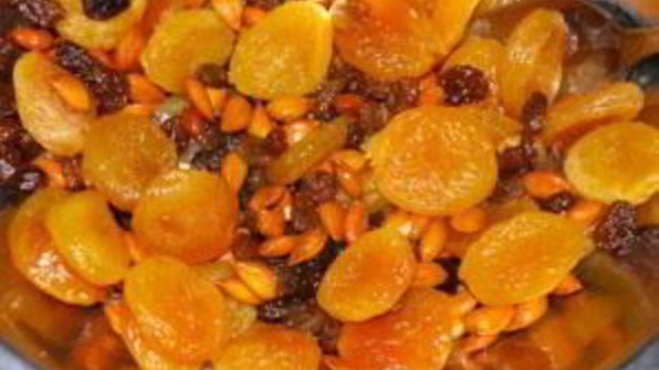 плов азербайджанский с сухофруктами