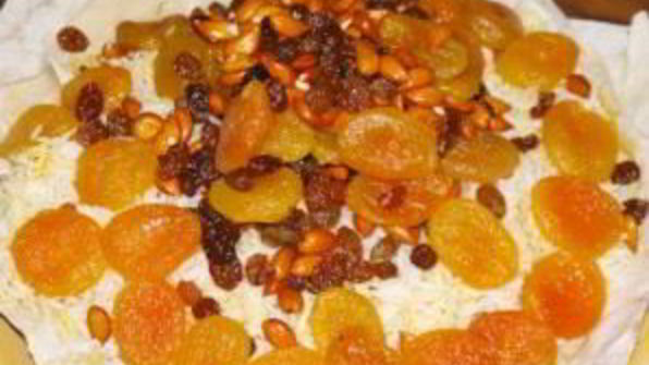 плов азербайджанский с сухофруктами